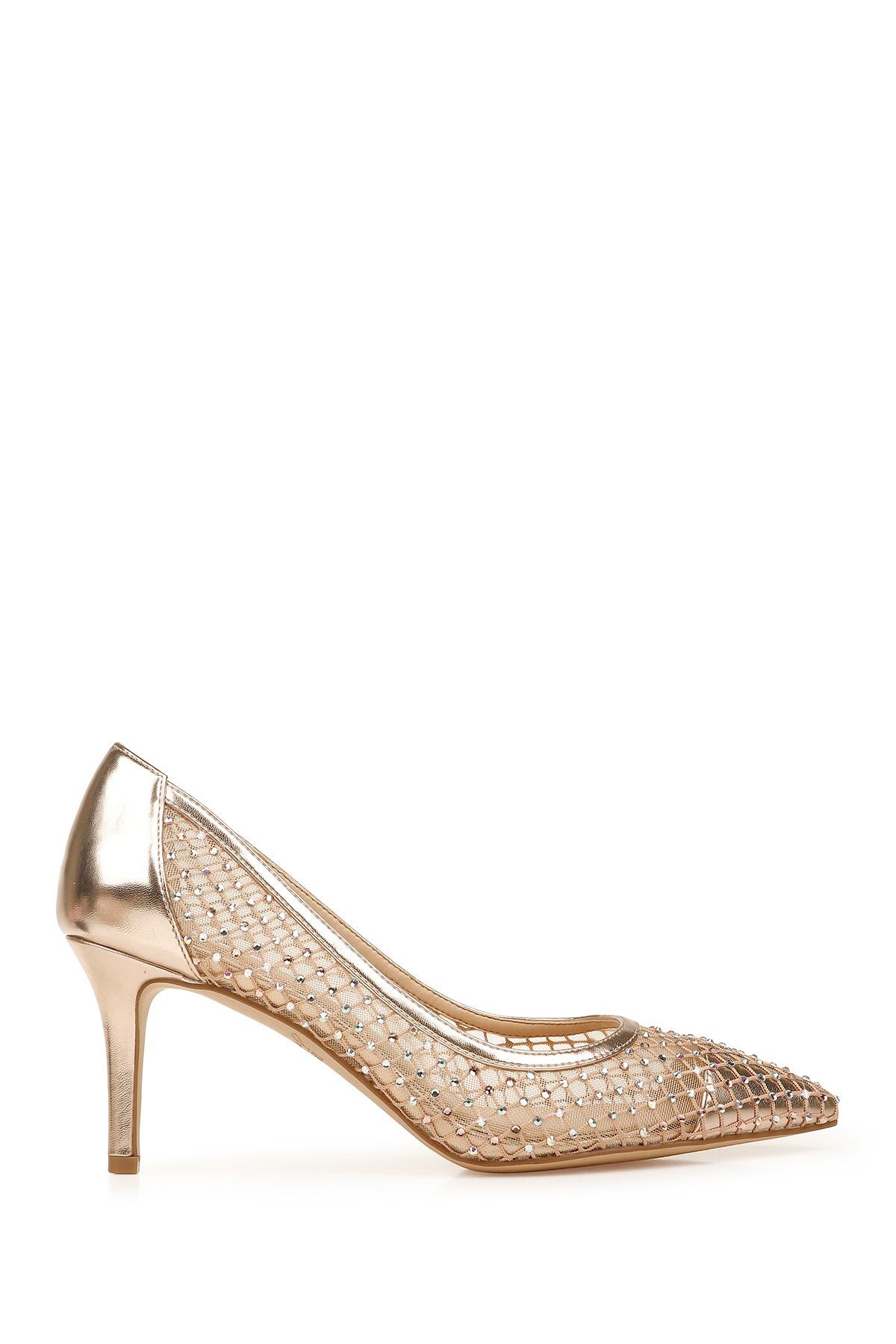 Jewel Badgley Mischka Floria Crystal Embellished Pump (Women0, Alternate, color, 