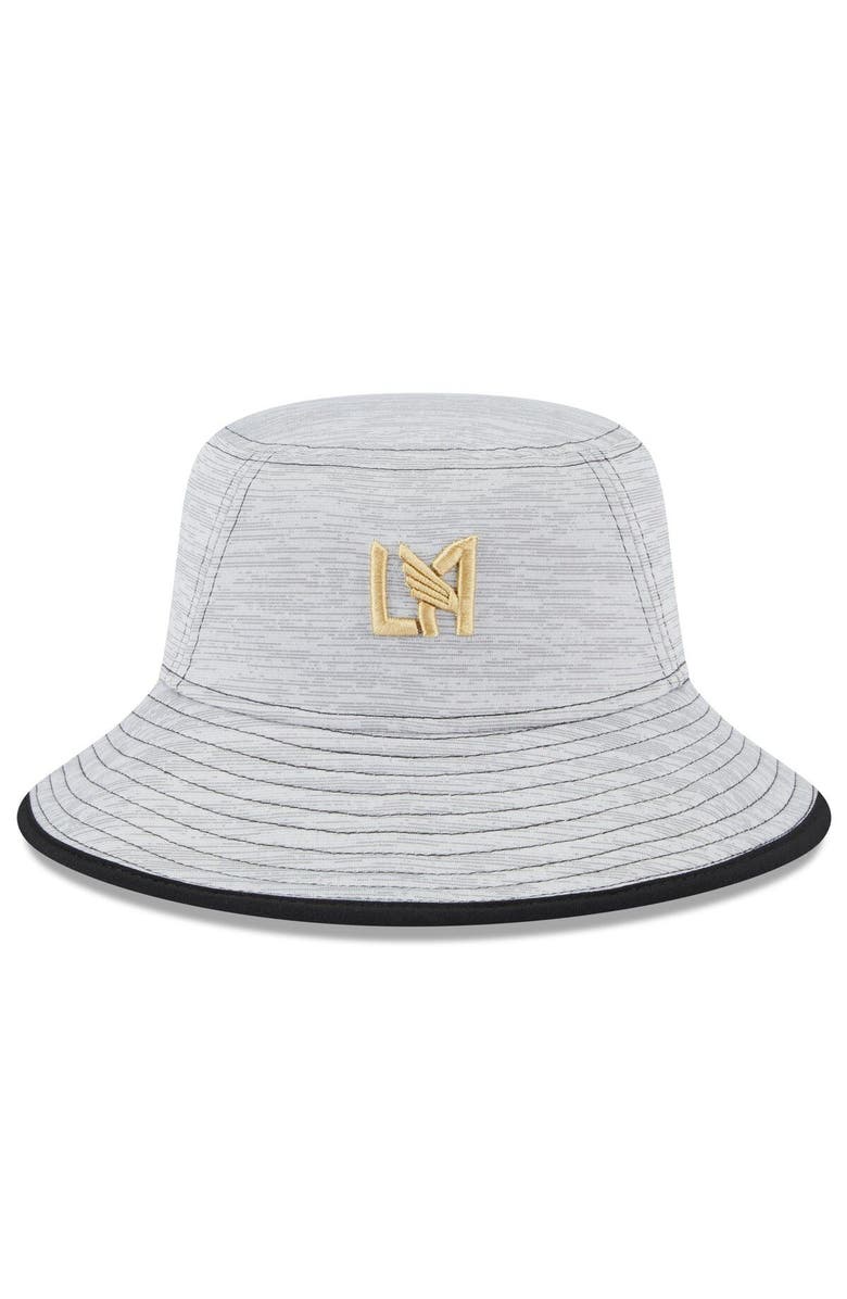 New Era Men's New Era Gray LAFC Game Bucket Hat, Main, color, 