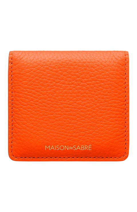 Leather Compact Mirror