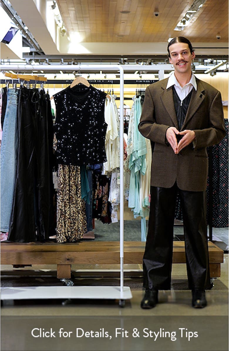 Rhinestone Sleeveless Knit Top, sales video thumbnail