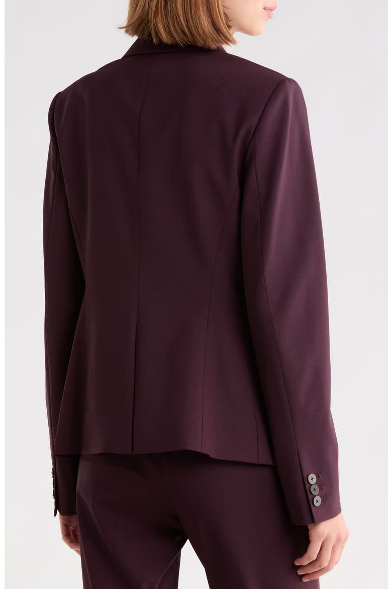 Carissa Stretch Wool Blazer, Alternate, color, DARK IRIS