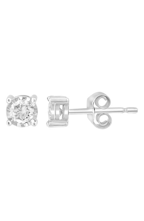 Diamond Stud Earrings