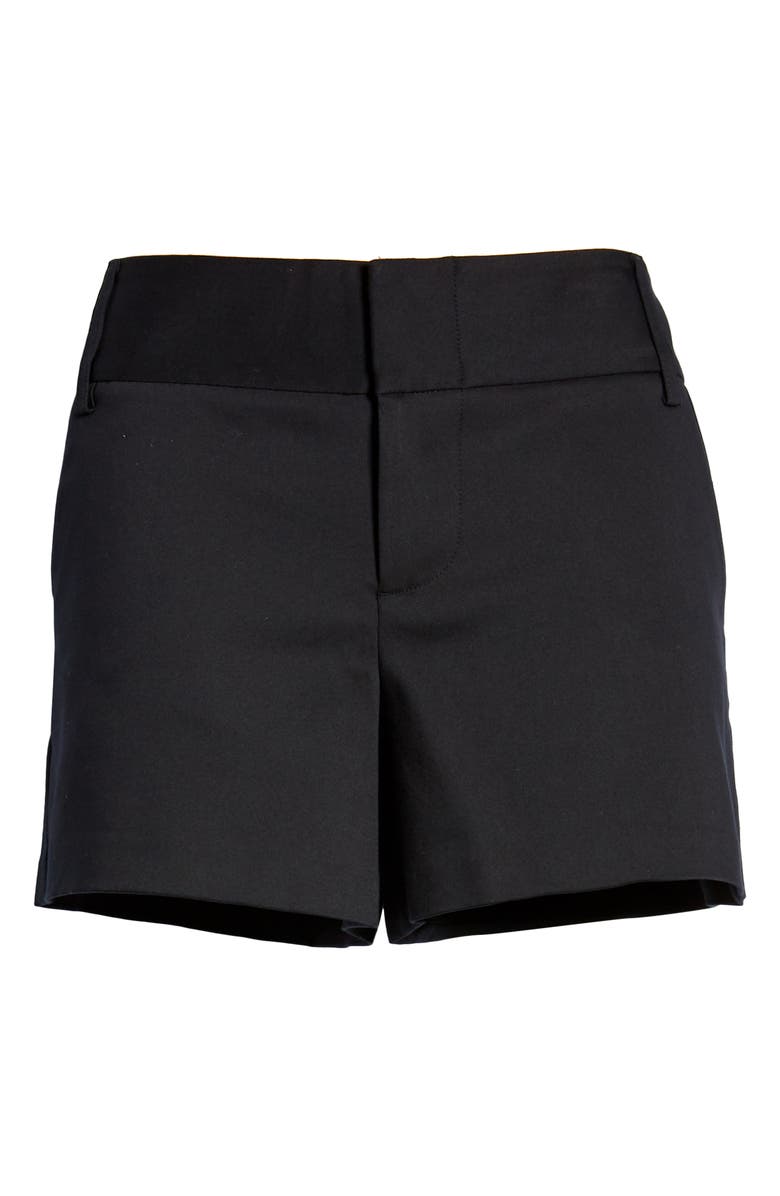 Alice + Olivia Cady Cotton Blend Shorts, Alternate, color,
