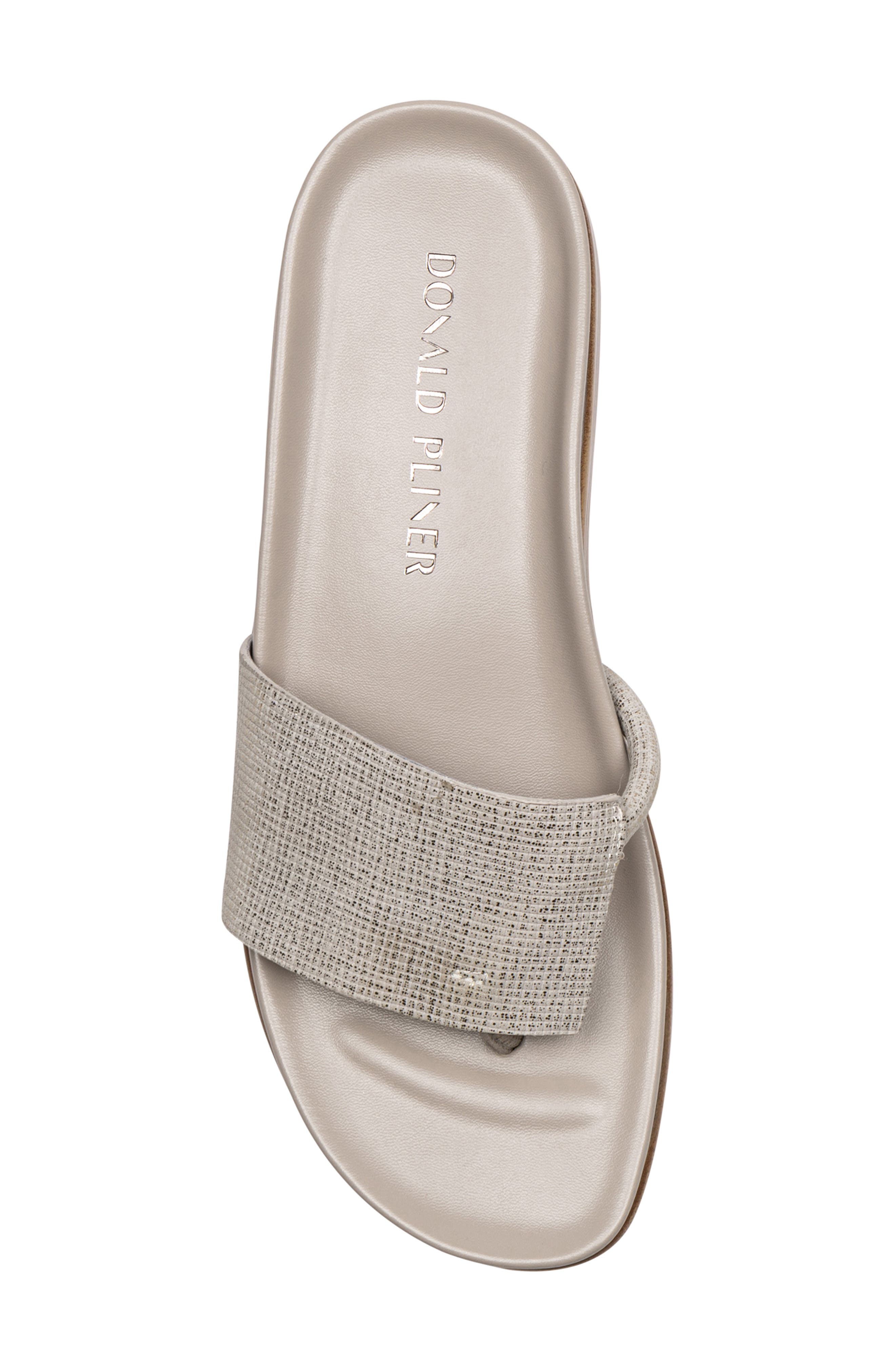 Donald Pliner Fifi Platform Wedge Flip Flop, Alternate, color, Taupe