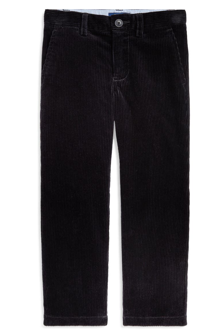 Kids' Bedford Corduroy Pants, Main, color, POLO BLACK