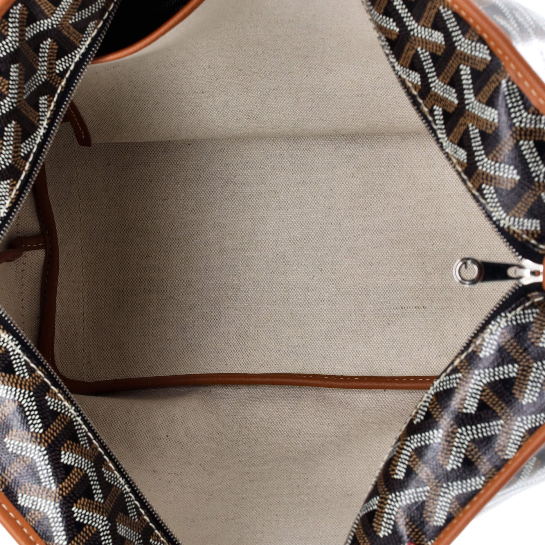 Pre-Owned Goyard Artois Tote Coated Canvas PM, Alternate, color, Brown