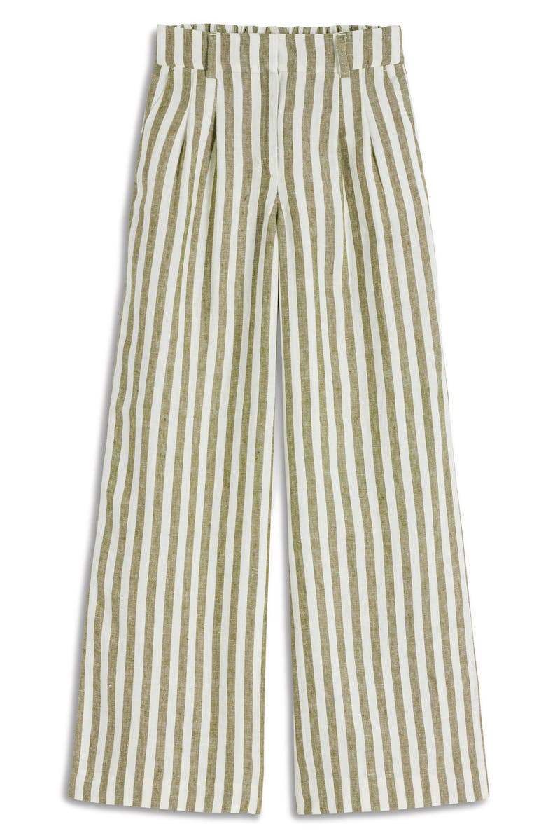 Boden Kensington Linen Wide Leg Pants, Alternate, color, 