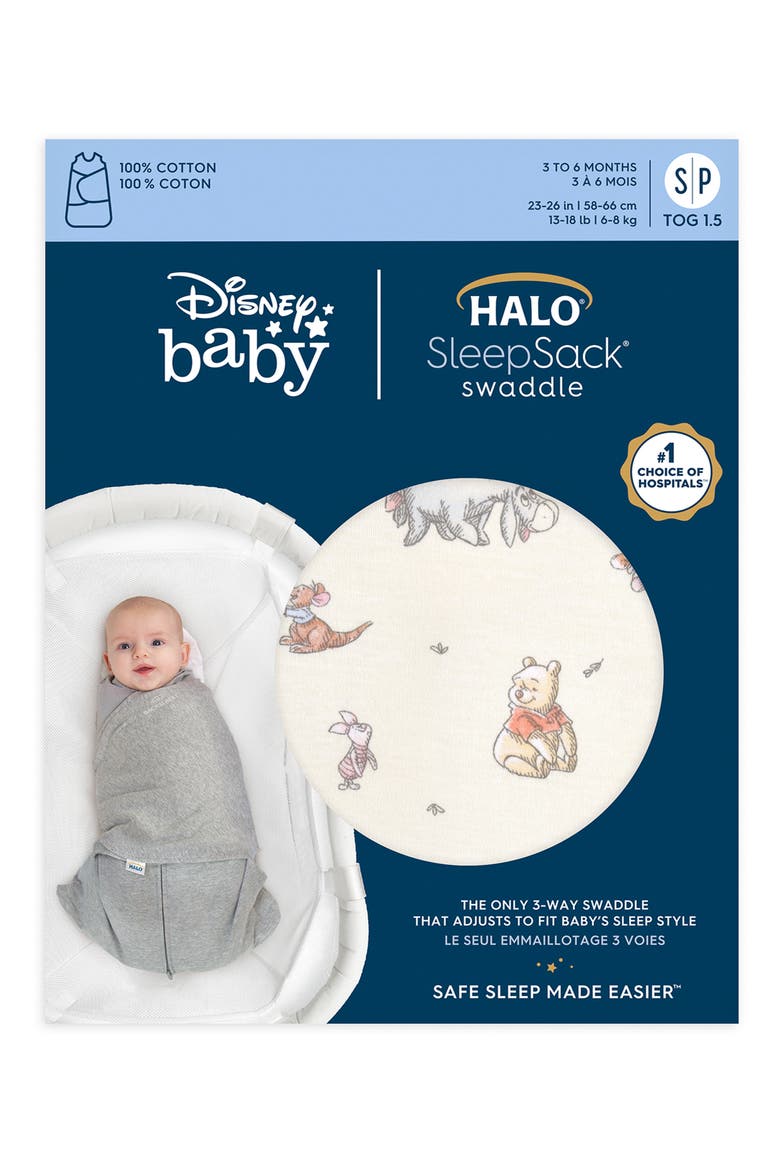SleepSack™ Swaddle, Alternate, color, WINNIE FROLIC