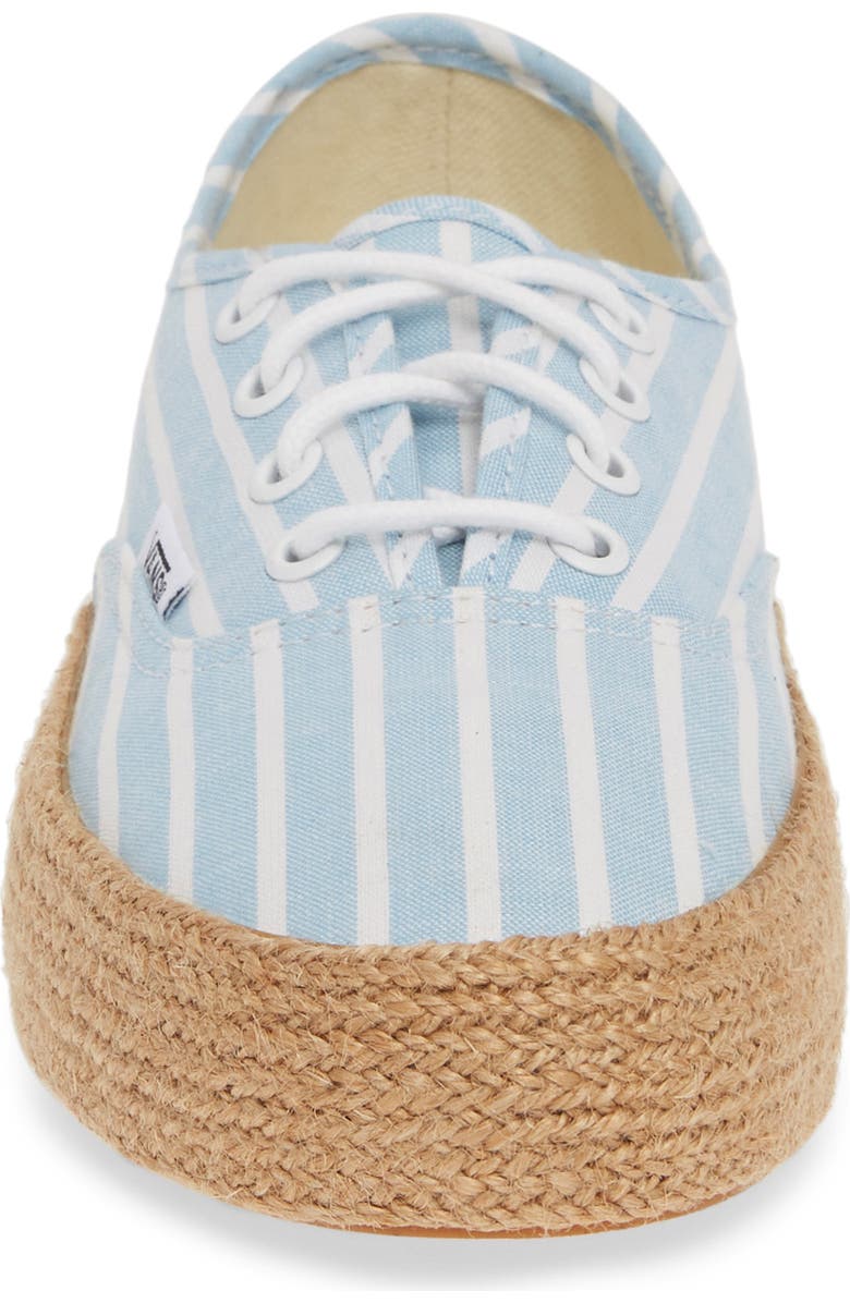 Vans Authentic Convertible Espadrille Sneaker, Alternate, color,