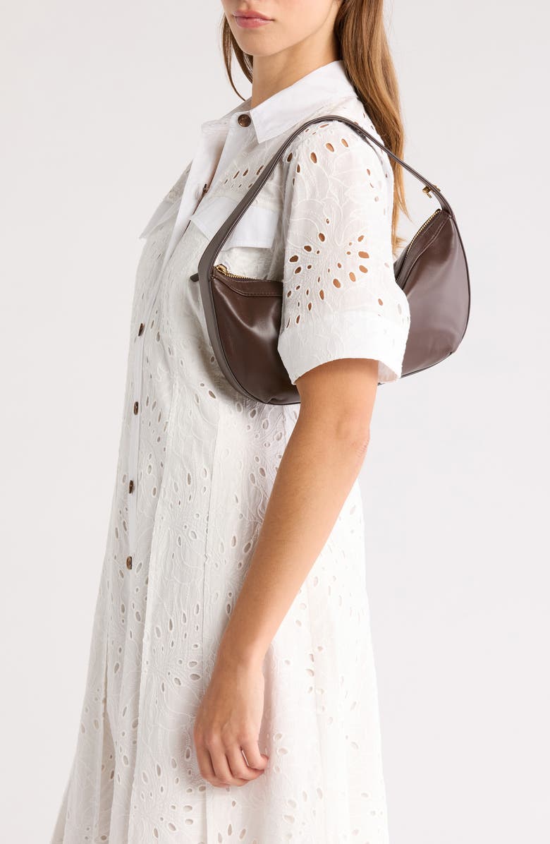 STAUD Demy Convertible Shoulder Bag, Alternate, color, Espresso