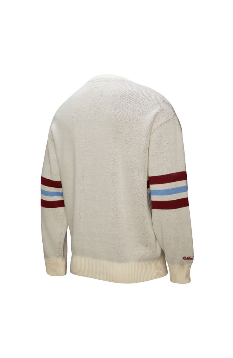 Mitchell & Ness Men's Mitchell & Ness Cream Philadelphia Phillies Retro Pullover Sweater, Alternate, color, Cream
