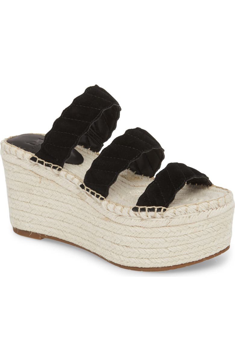 Marc Fisher LTD Rosie Espadrille Platform Sandal, Main, color,
