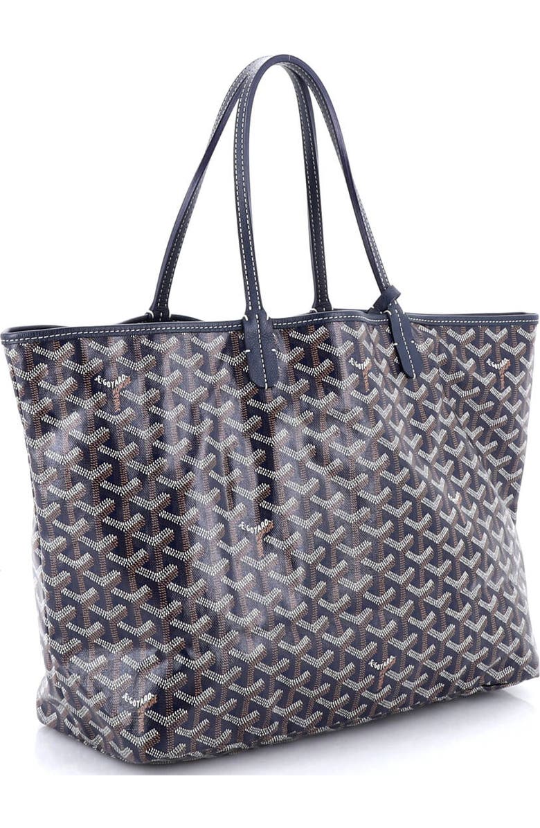 Pre-Owned Goyard Saint Louis Tote Coated Canvas PM, Alternate, color, Blue