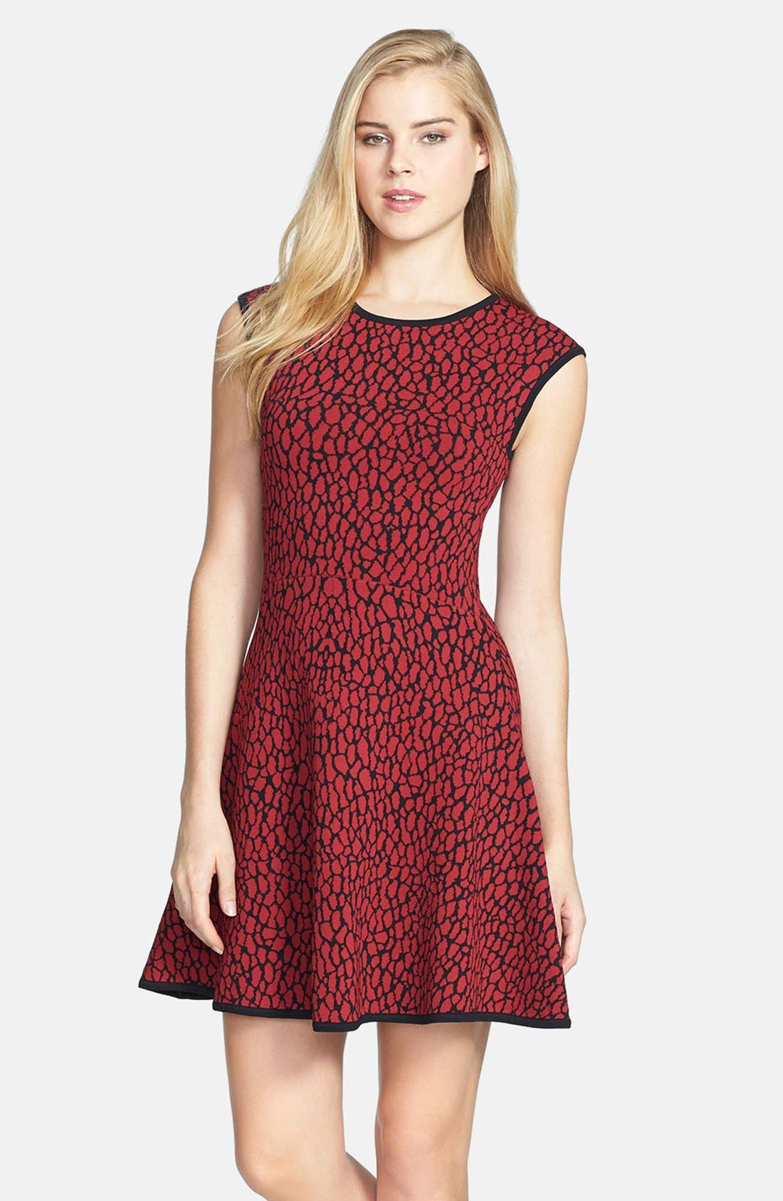 Felicity & Coco Jacquard Fit & Flare Dress (Nordstrom Exclusive) (Women ...