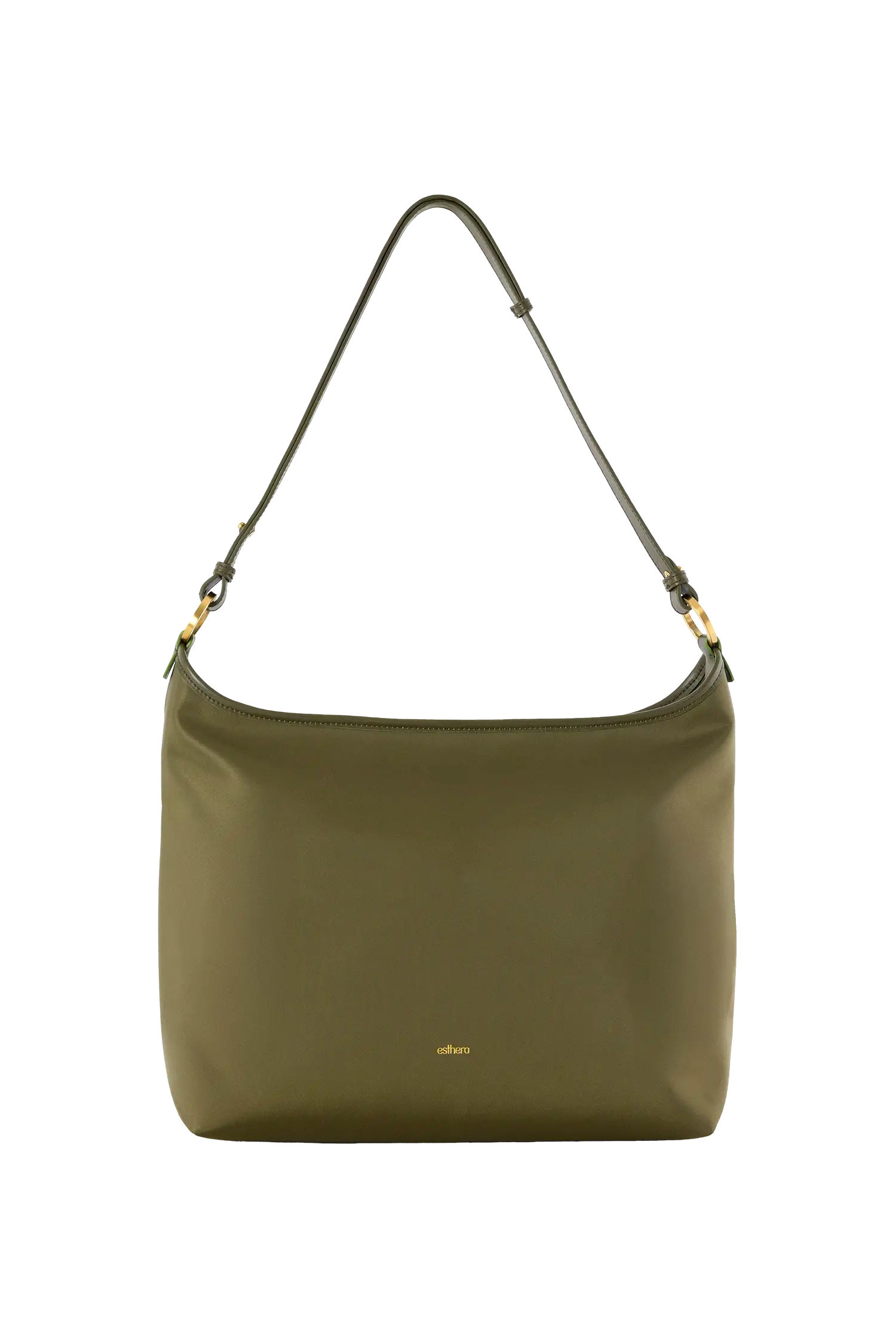Esthera Rider Nylon Hobo Bag, Main, color, Green