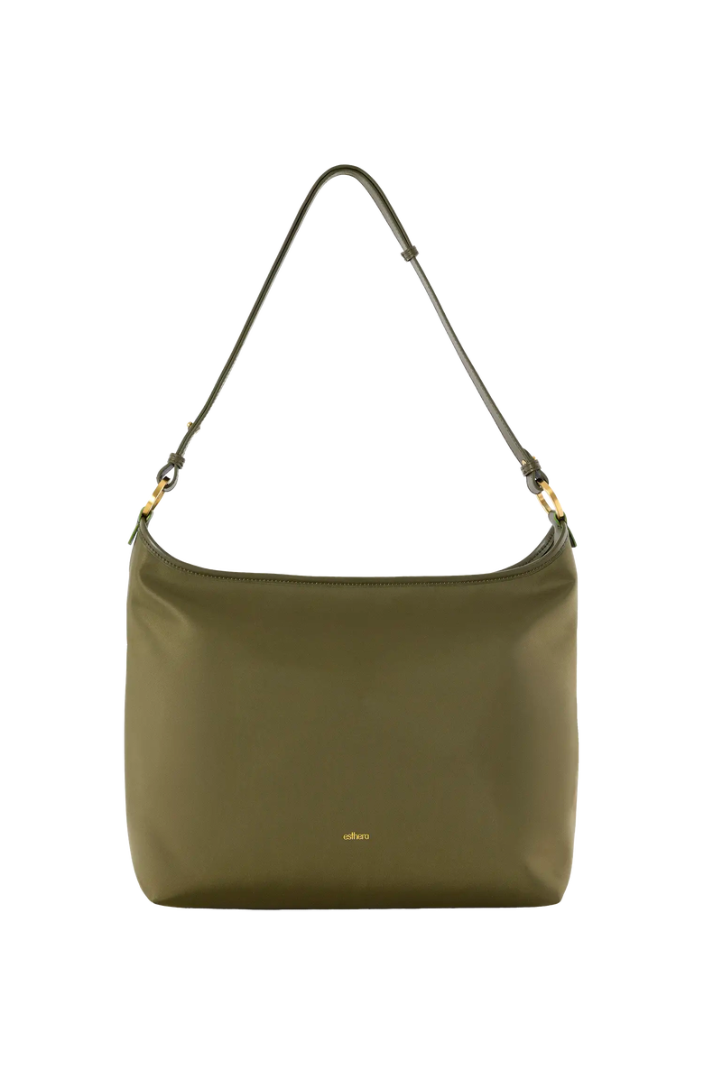 Esthera Rider Nylon Hobo Bag, Main, color, Green