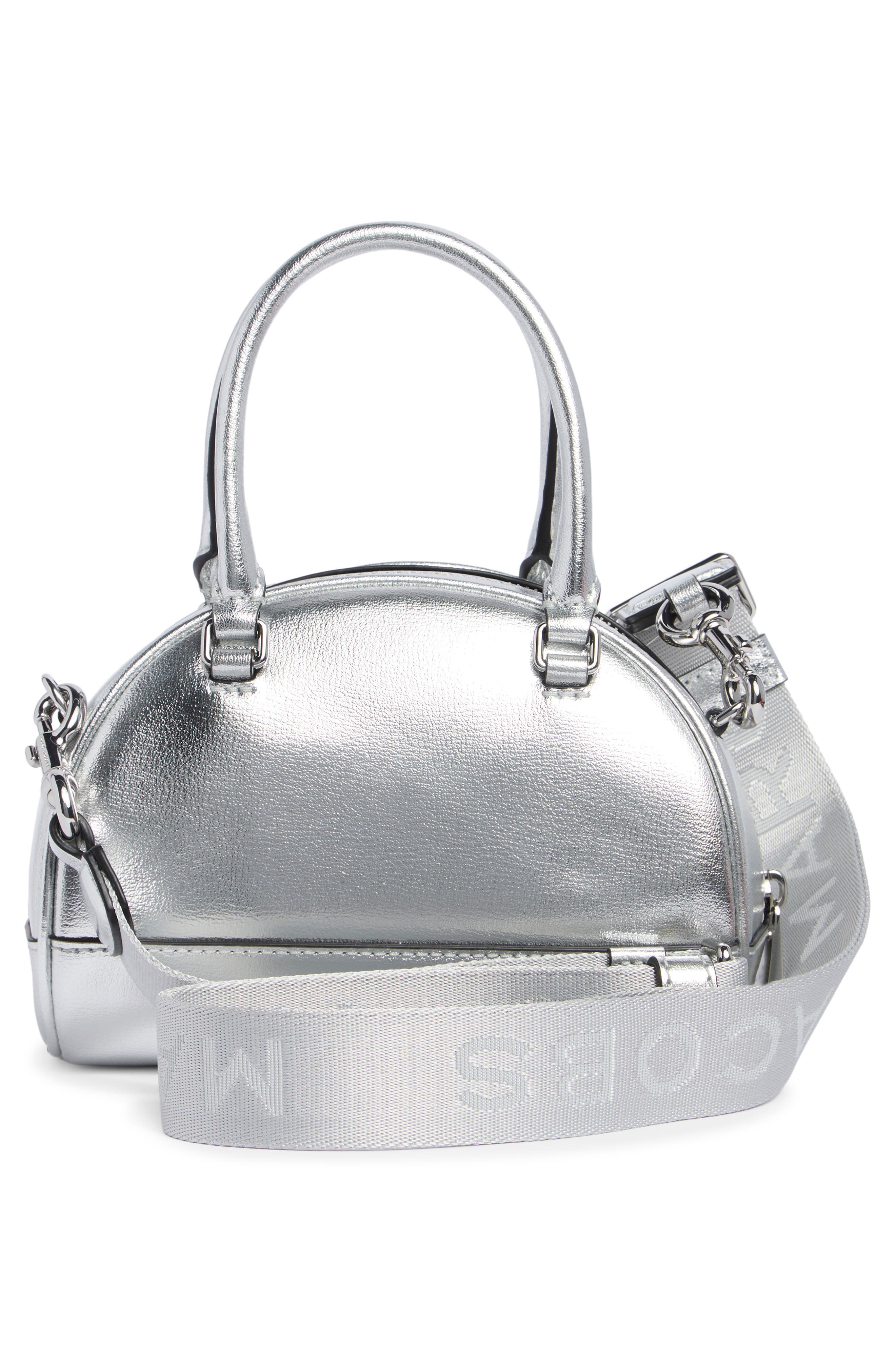 Small Bowling Bag, Alternate, color, SILVER