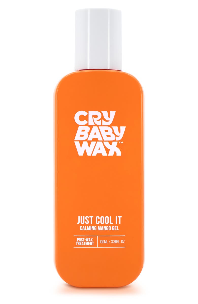 Crybaby Wax Just Cool It Calming Mango Gel Post-Wax Treatment, Main, color,
