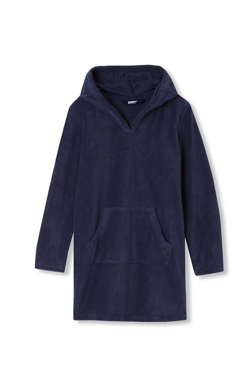 LANDS' END LANDS' END GIRLS TERRY PULLOVER COVER-UP 