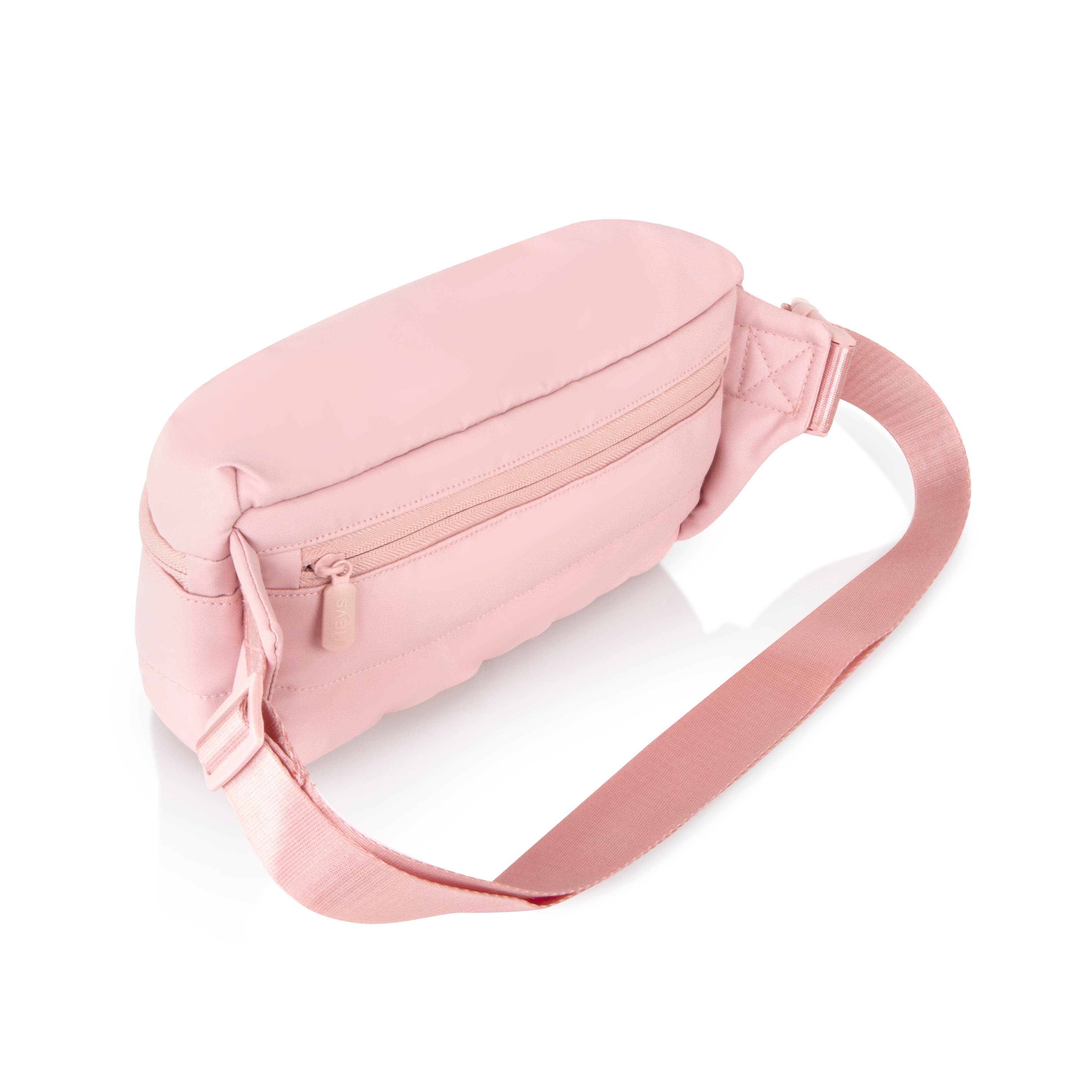 The Puffer Waist Bag, Alternate, color, Rose