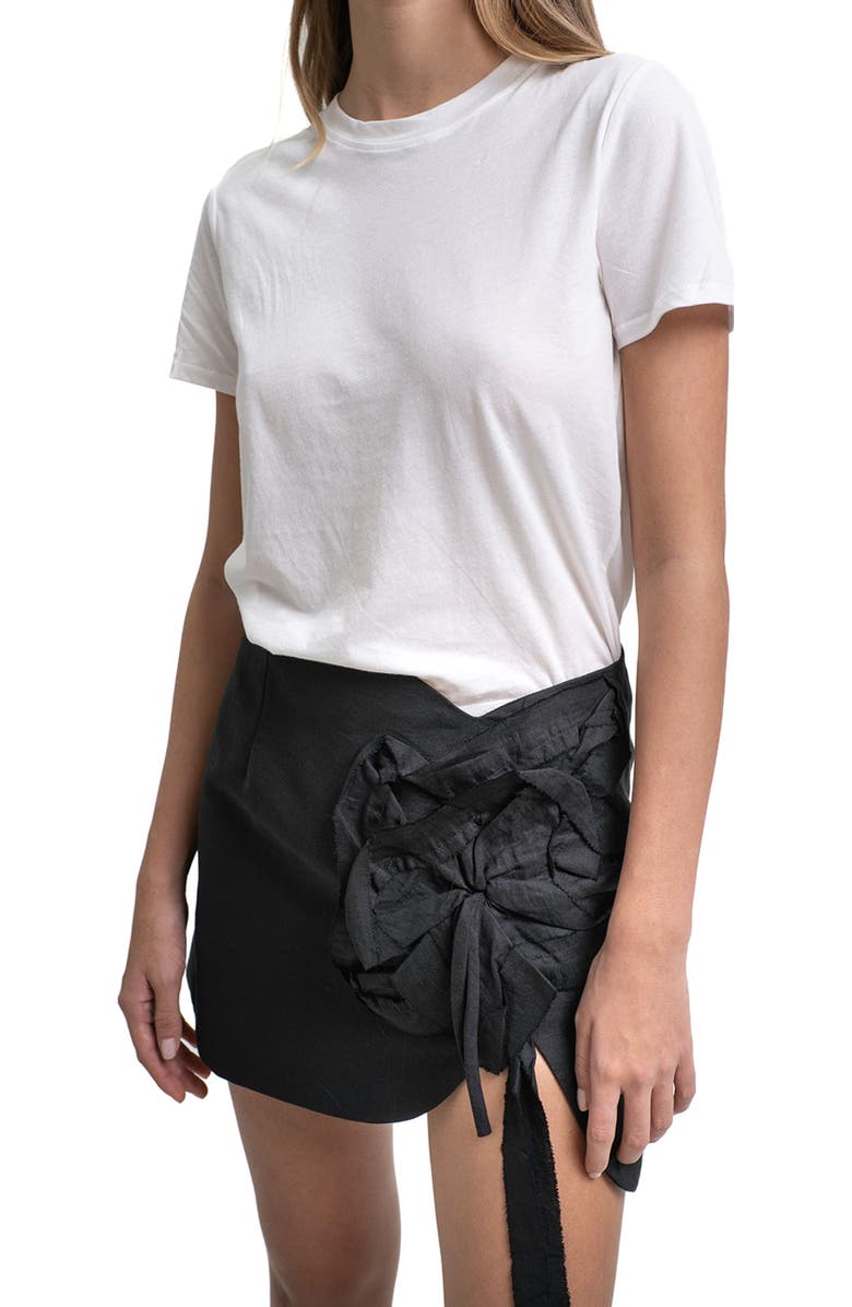 Mother of All Flora Skirt, Main, color, Black