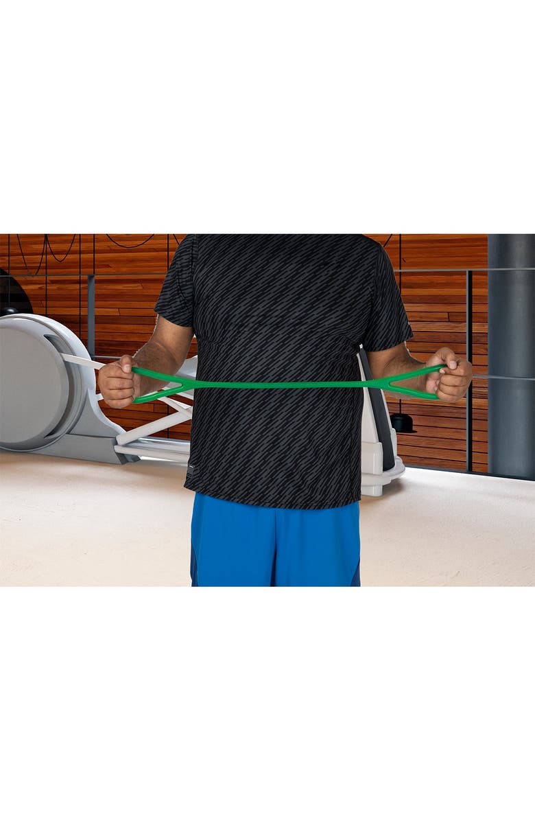 MIND READER X Shape Chest Expander Rubber Resistance Band, Alternate, color, 