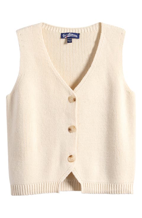 Kids' V-Neck Sweater Vest (Big Kid)