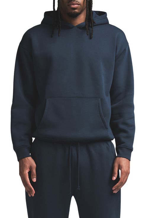 FLEECE LOUNGE RELAXED HOODIE