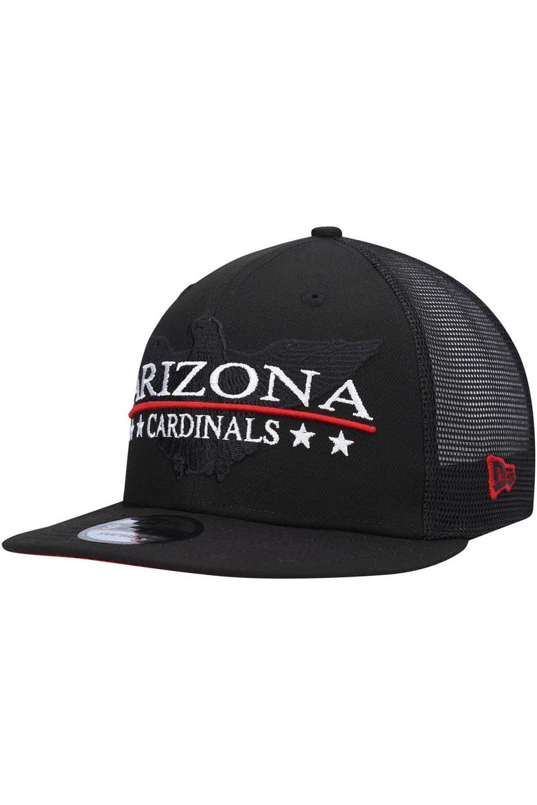 Men's New Era Black Arizona Cardinals Totem 9FIFTY Snapback Hat, Alternate, color, Black