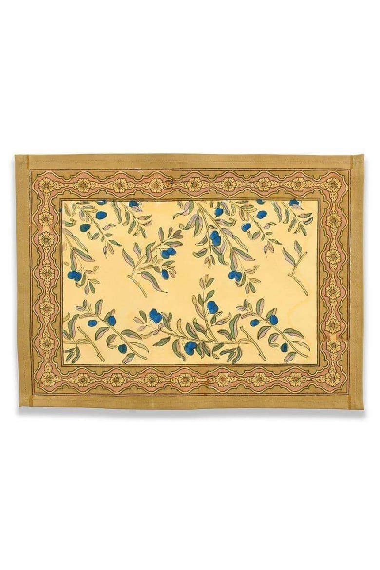 Olive Tree Mats, Main, color, Khaki/Blue 15" x 18"