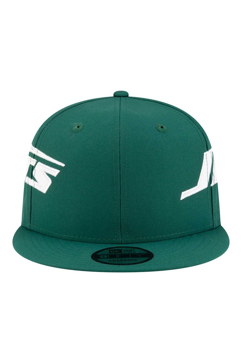 Men's New Era Green New York Jets  Helmet 9FIFTY Snapback Hat, Alternate, color, Green