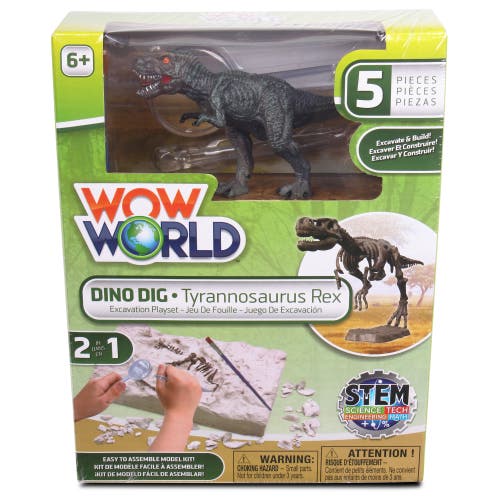 WowWorld Dino Dig Tyrannosaurus Rex Skeleton Excavation Kit, 6+ in Multicolored  product