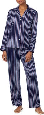 Lauren Ralph Lauren Print Cotton Blend Pajamas