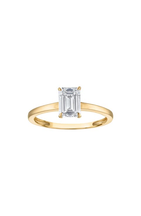 14K Gold Lab Grown Diamond Ring