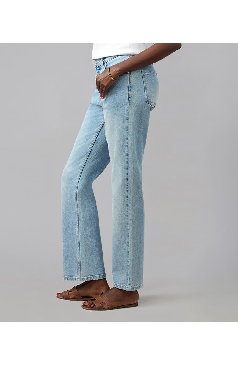 Lola Denim Denver High Rise Straight Jeans, Alternate, color, Whimsy Blue