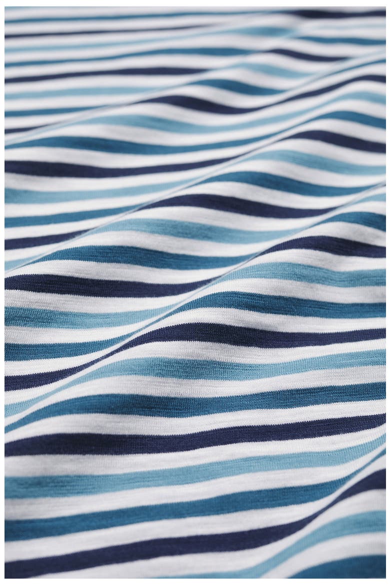 Tremayne Quay Stripe Organic Cotton Top, Alternate, color, PELLITRAS DUSK