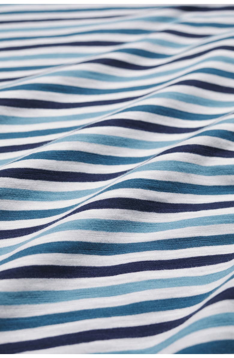Seasalt Cornwall Tremayne Quay Stripe Organic Cotton Top, Alternate, color, Pellitras Dusk