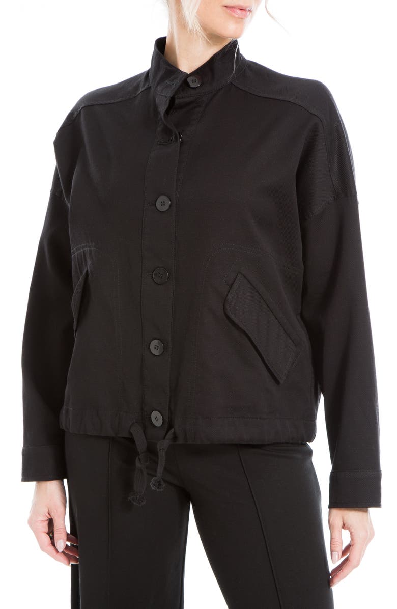 MAX STUDIO Cotton Piqué Jacket, Alternate, color, 