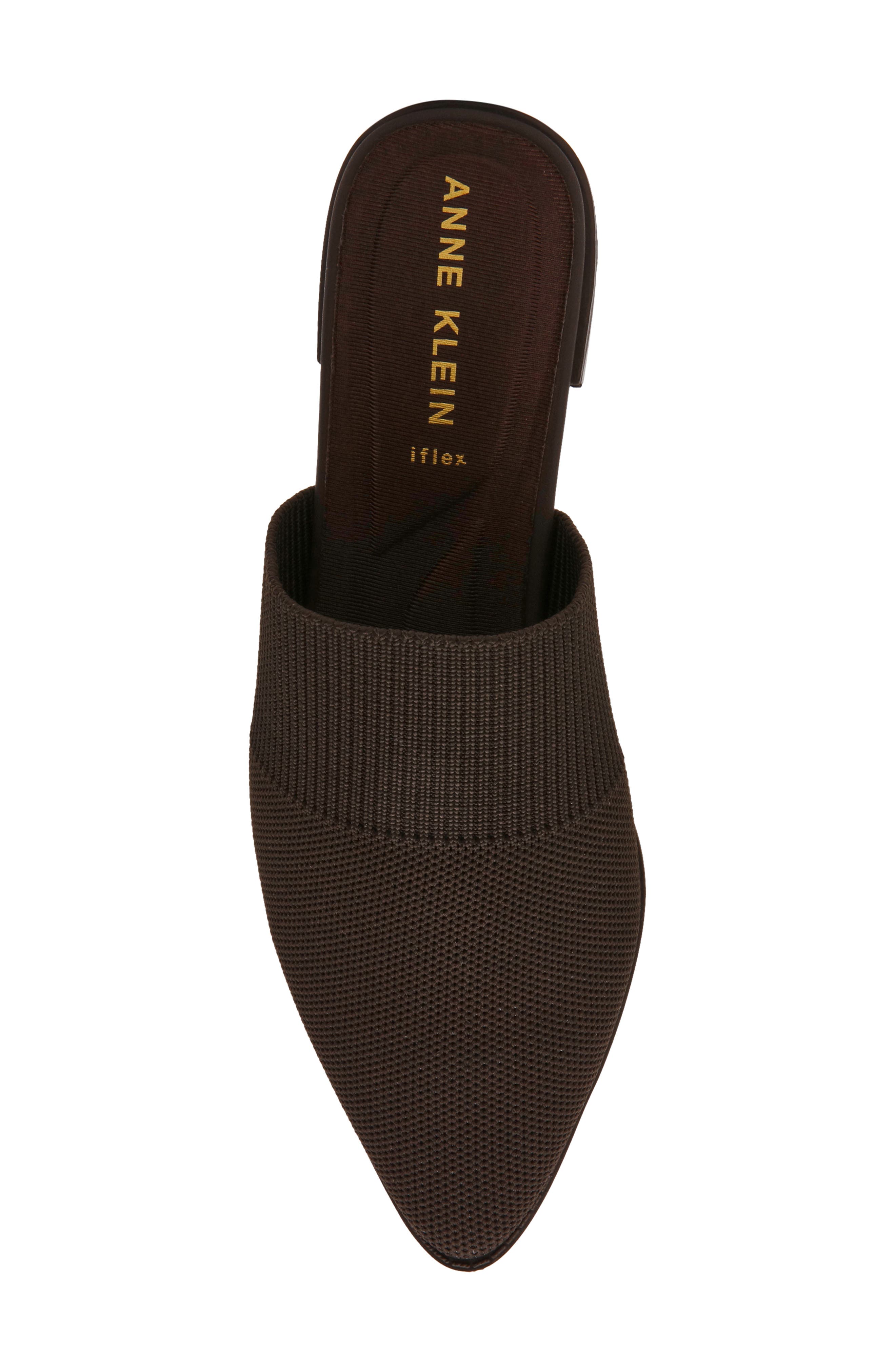 Anne Klein Vassar Mule, Alternate, color, Brown Knit
