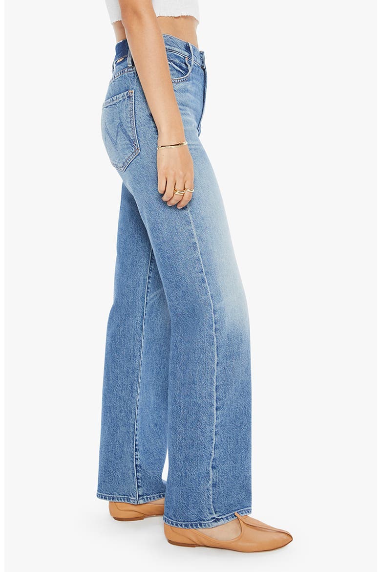 Tunnel Vision Sneak High Waist Wide Leg Jeans, Alternate, color, I AM A WINNER