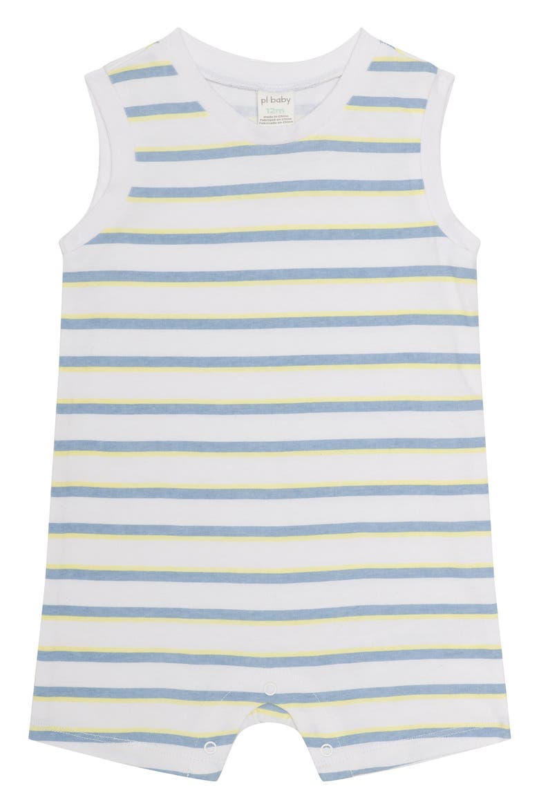 Assorted 3-Pack Safari Rompers, Alternate, color, LIGHT BLUE SAFARI