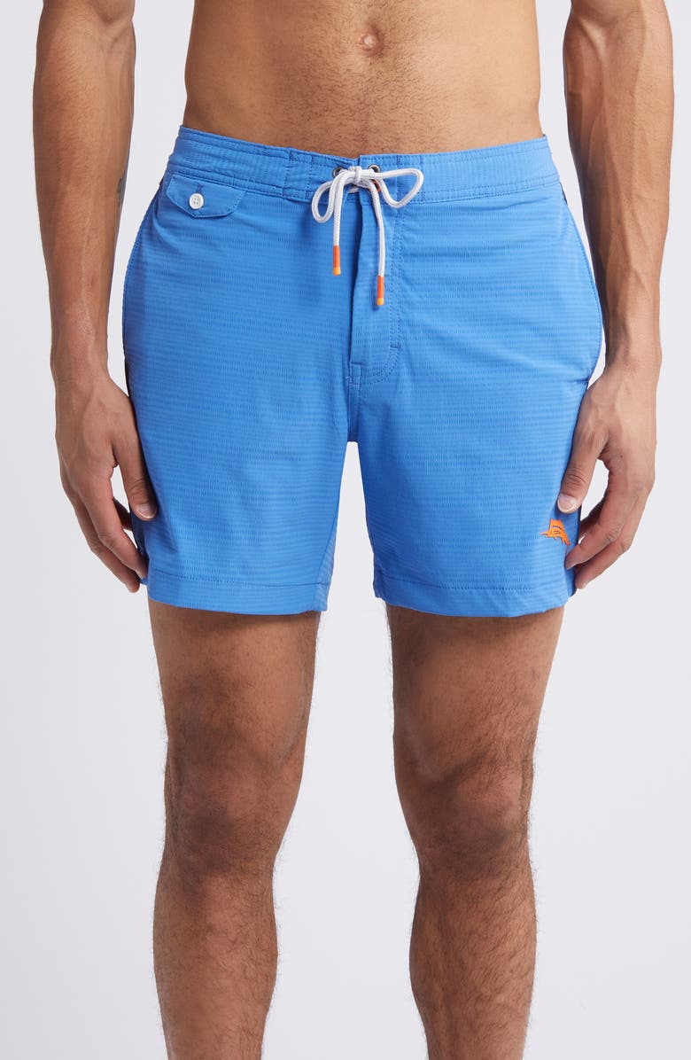 Tommy Bahama Rialto Nova Wave 6 Board Shorts, Main, color, Palace Blue
