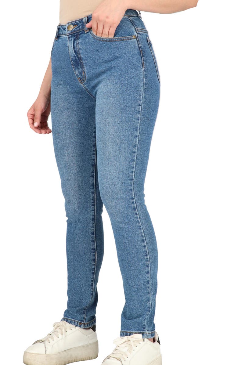 Cavalli Class High Waist Straight Leg Jeans, Alternate, color,