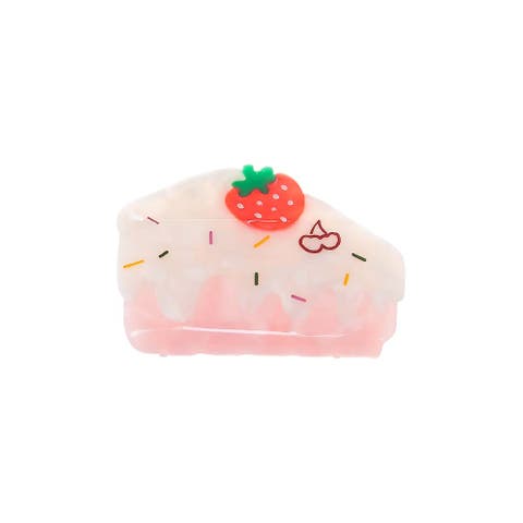 Strawberry & Sprinkles Hair Caw Clip
