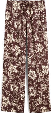 Madewell Linen Blend Pull-On Pants