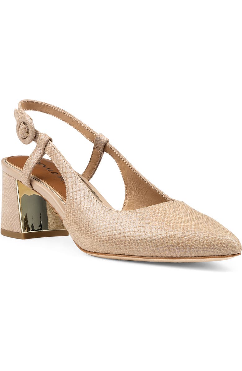 Donald Pliner Song Slingback Pointed Toe Pump, Main, color,