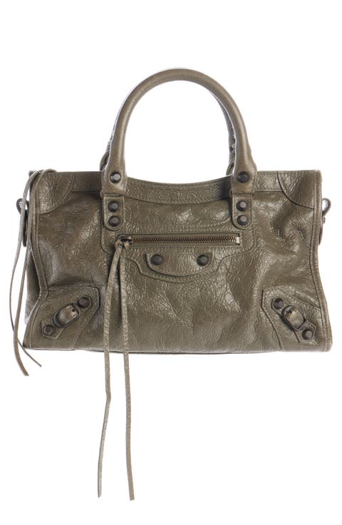 Small Le City Leather Satchel