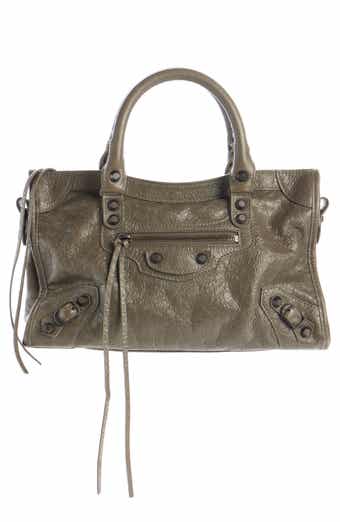 Balenciaga Mini Le City Crinkle Leather Top Handle Bag Balenciaga Mini Le City Crinkle Leather Top Handle Bag