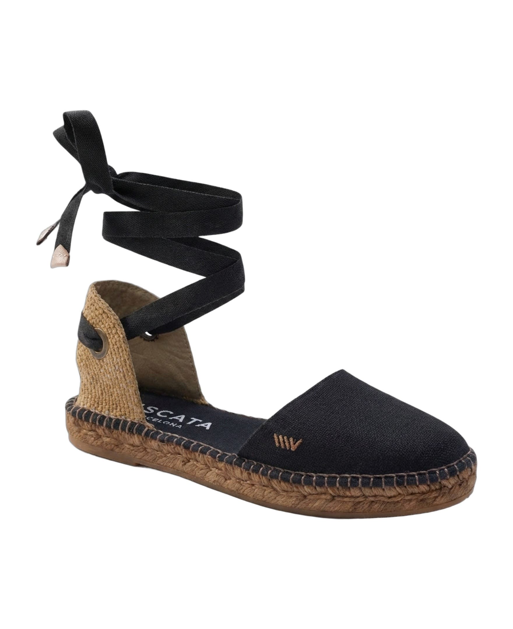 VISCATA Candell Canvas Espadrille Flats, Alternate, color, 