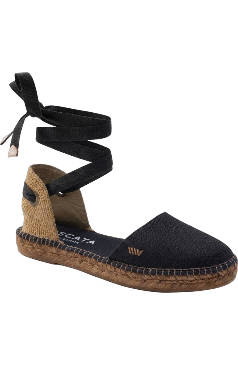 VISCATA Candell Canvas Espadrille Flats, Alternate, color,